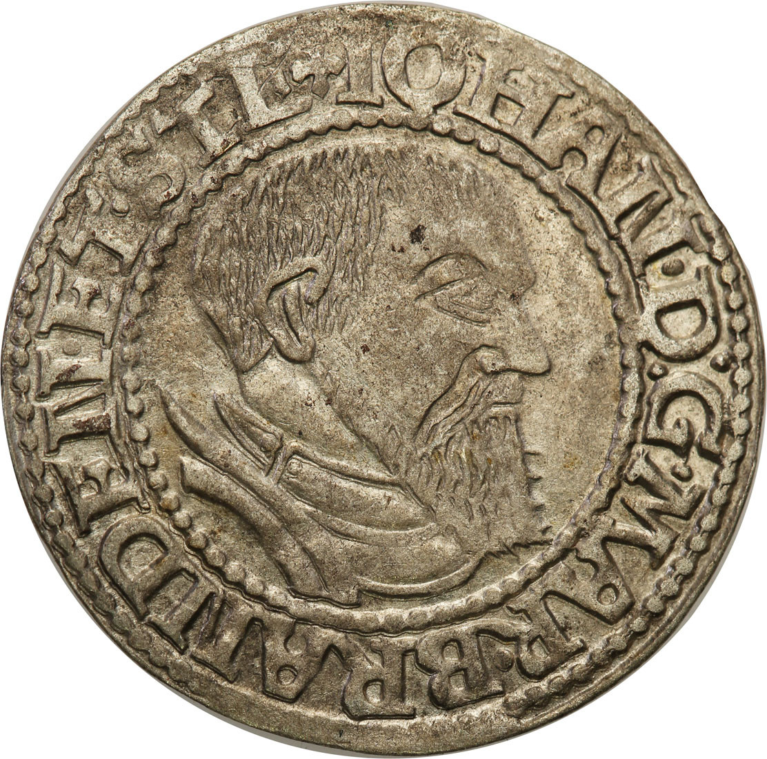 Śląsk. Jan Kostrzyński (1535-1571). Grosz 1545